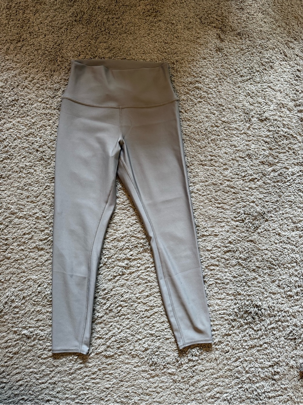 Alo Yoga 7/8 High-Waist Airlift Legging - Shadow Gray size Medium